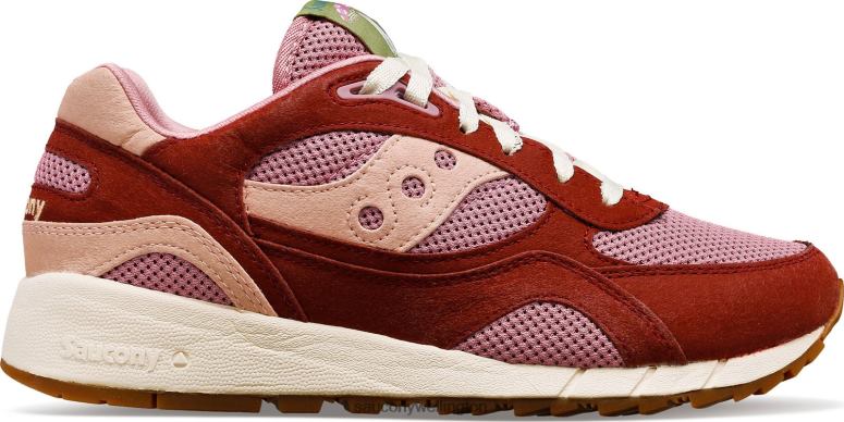 Saucony Men Shadow 6000 Mushroom Burgundy 0066X190
