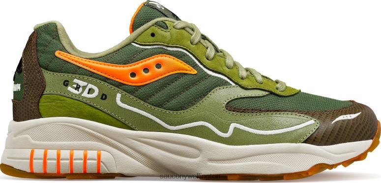 Saucony X Men Maybe Tomorrow 3D Grid Hurricane Tortoise 0066X242