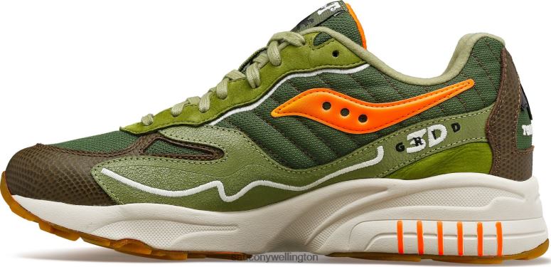 Saucony X Men Maybe Tomorrow 3D Grid Hurricane Tortoise 0066X242