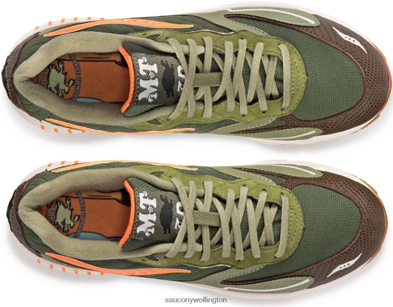 Saucony X Men Maybe Tomorrow 3D Grid Hurricane Tortoise 0066X242