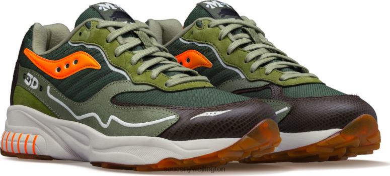 Saucony X Men Maybe Tomorrow 3D Grid Hurricane Tortoise 0066X242