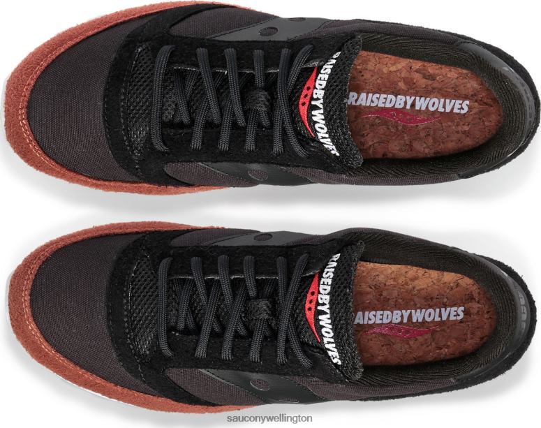 Saucony X Men Raised by Wolves Jazz 81 Grey/Black 0066X298