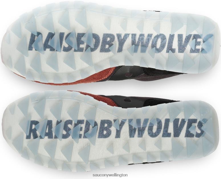 Saucony X Men Raised by Wolves Jazz 81 Grey/Black 0066X298