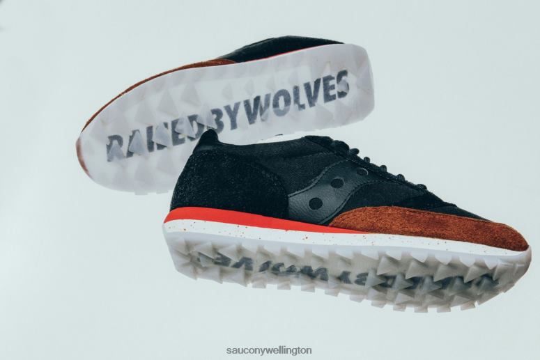 Saucony X Men Raised by Wolves Jazz 81 Grey/Black 0066X298