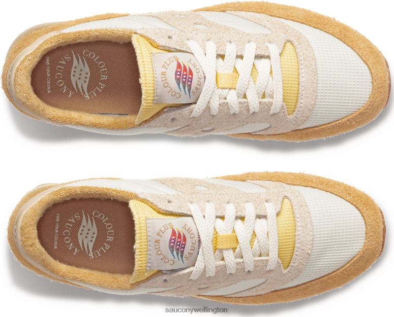 Saucony x Men Colour Plus Jazz 81 White/Beige 0066X297