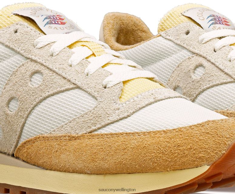Saucony x Men Colour Plus Jazz 81 White/Beige 0066X297