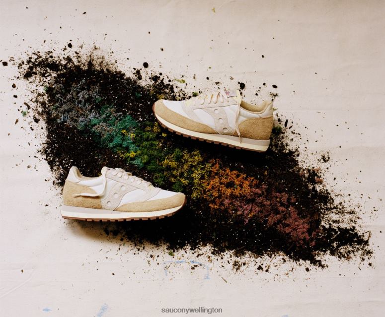 Saucony x Men Colour Plus Jazz 81 White/Beige 0066X297