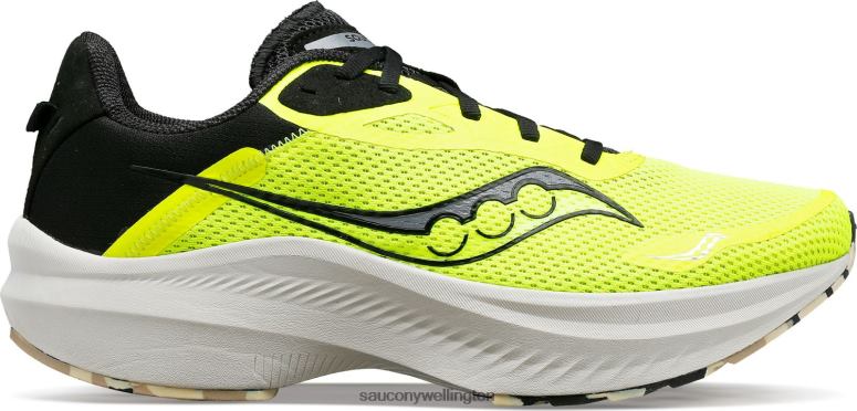 Saucony Men Axon 3 Citron/Black 0066X72