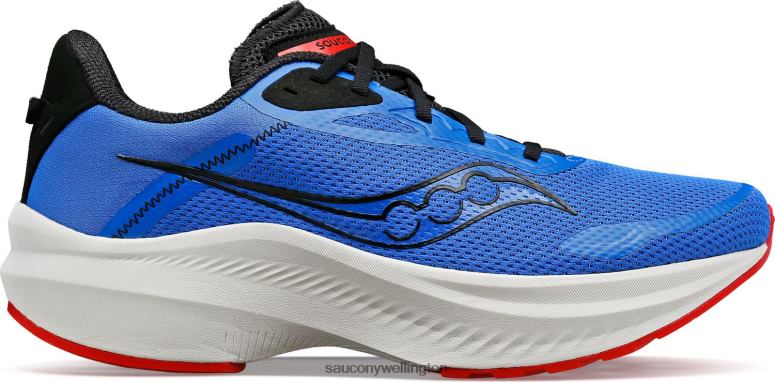 Saucony Men Axon 3 Hydro/Black 0066X74