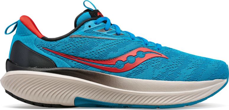 Saucony Men Echelon 9 Ocean/Redrock 0066X95