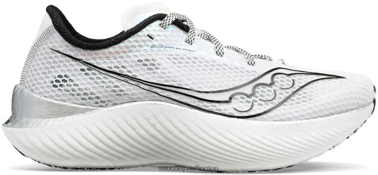 Saucony Men Endorphin Pro 3 White/Black 0066X100