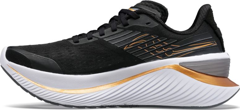 Saucony Men Endorphin Shift 3 Wide Black/Goldstruck 0066X132