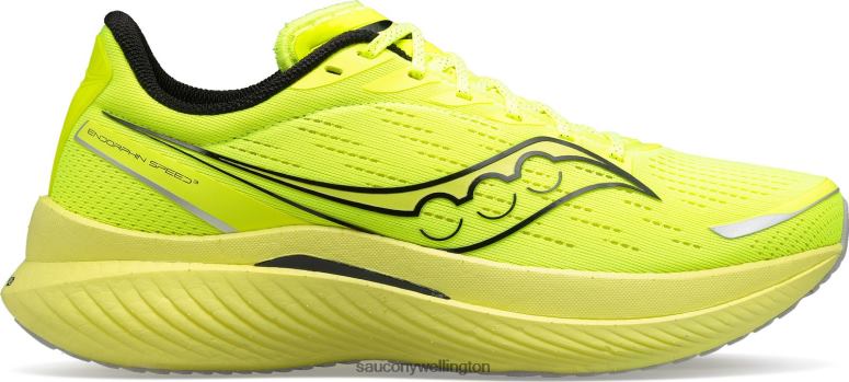 Saucony Men Endorphin Speed 3 Citron/Fog 0066X57