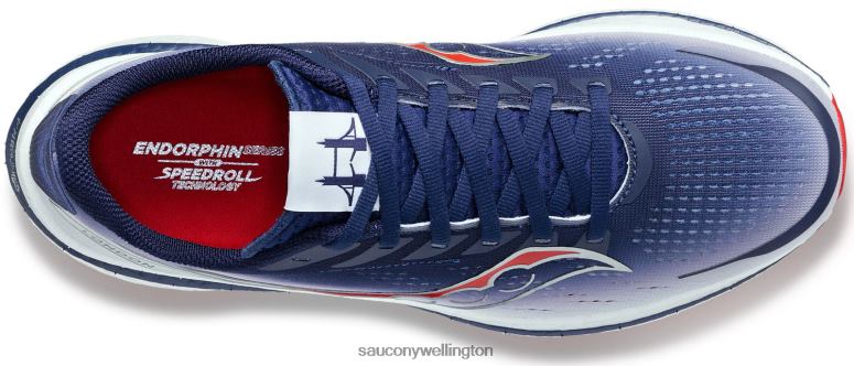 Saucony Men London Endorphin Speed 3 Navy/White 0066X106