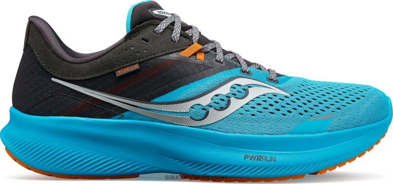 Saucony Men Ride 16 Agave/Basalt 0066X2