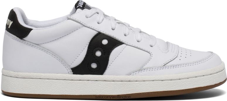 Saucony Men Jazz Court White/Black 0066X168