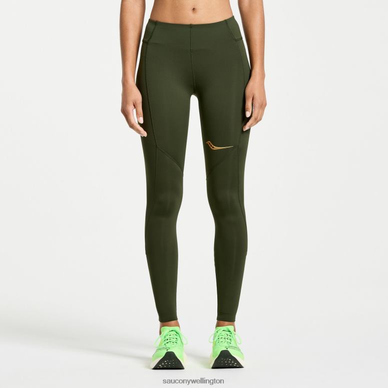 Saucony Women Elite Tight Umbra 0066X852