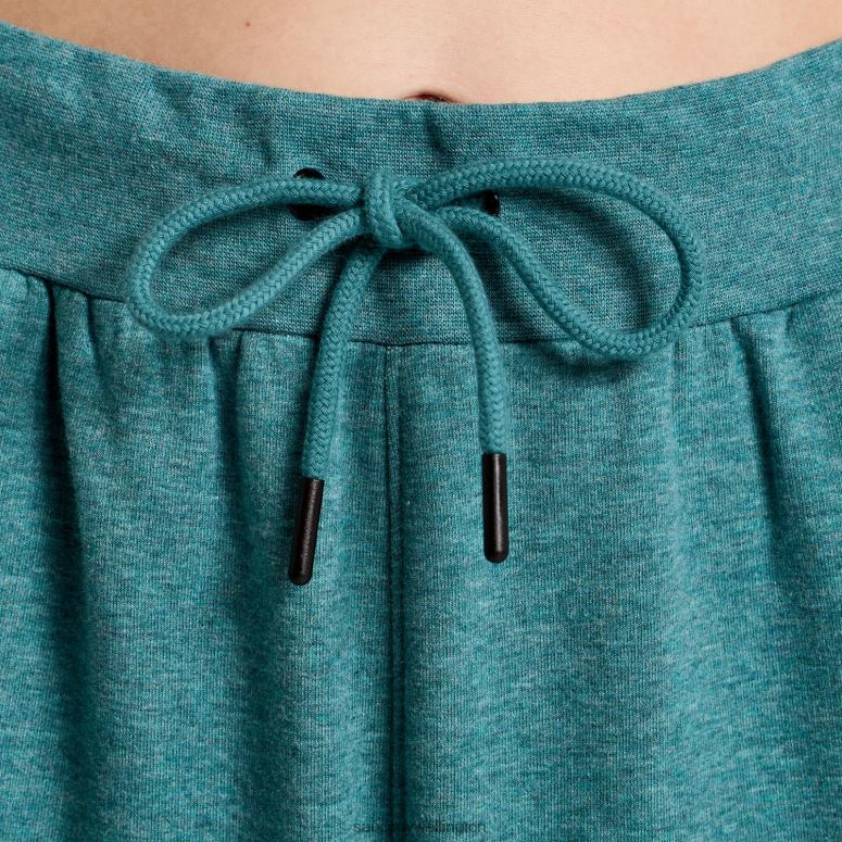 Saucony Women Rested Sweatpant North Atlantic Heather Graphic 0066X851