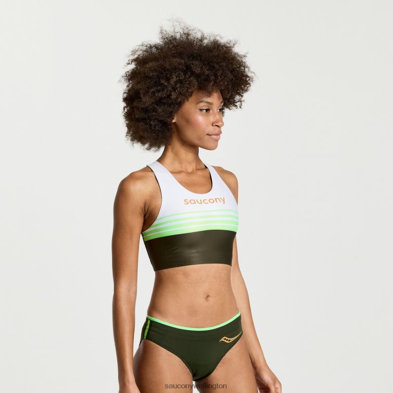 Saucony Women Elite Bra Top Umbra 0066X800