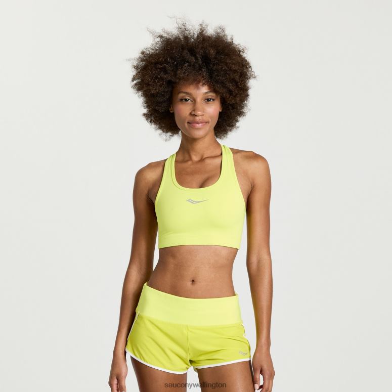 Saucony Women Skyrocket Bra Citron 0066X806