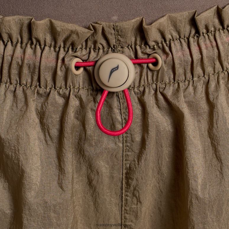 Saucony Women Elevate 4 2-in-1 Short Pewter 0066X823