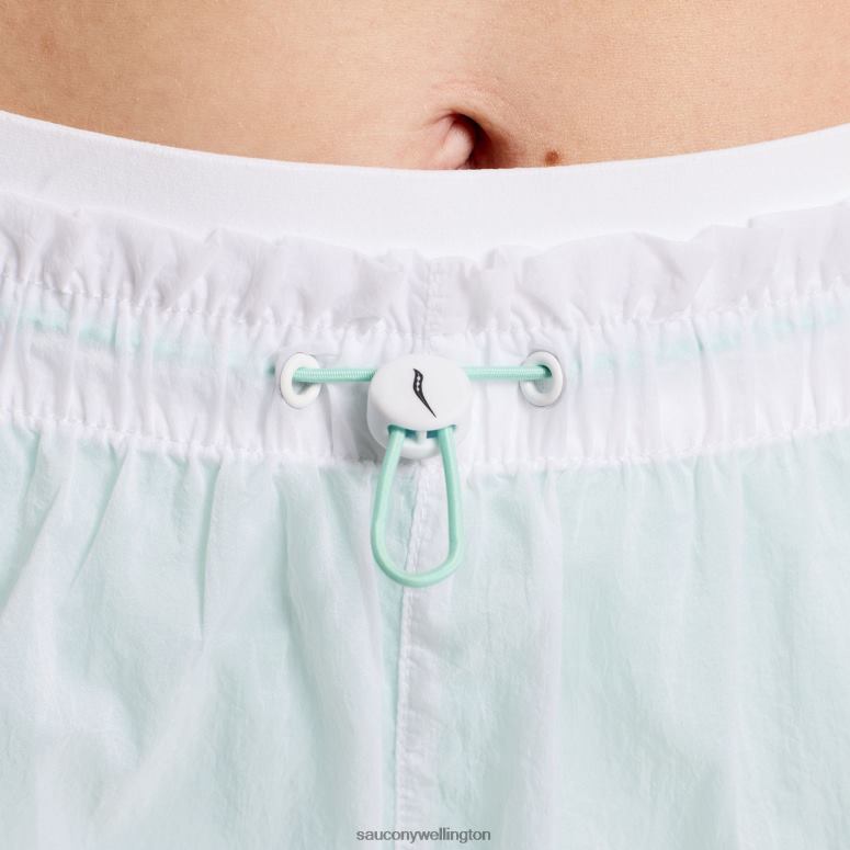 Saucony Women Elevate 4 2-in-1 Short White 0066X824