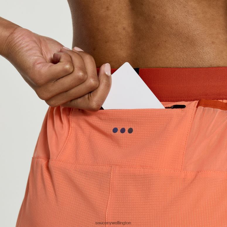 Saucony Women Explorer Utility 6 Short Zenith 0066X817