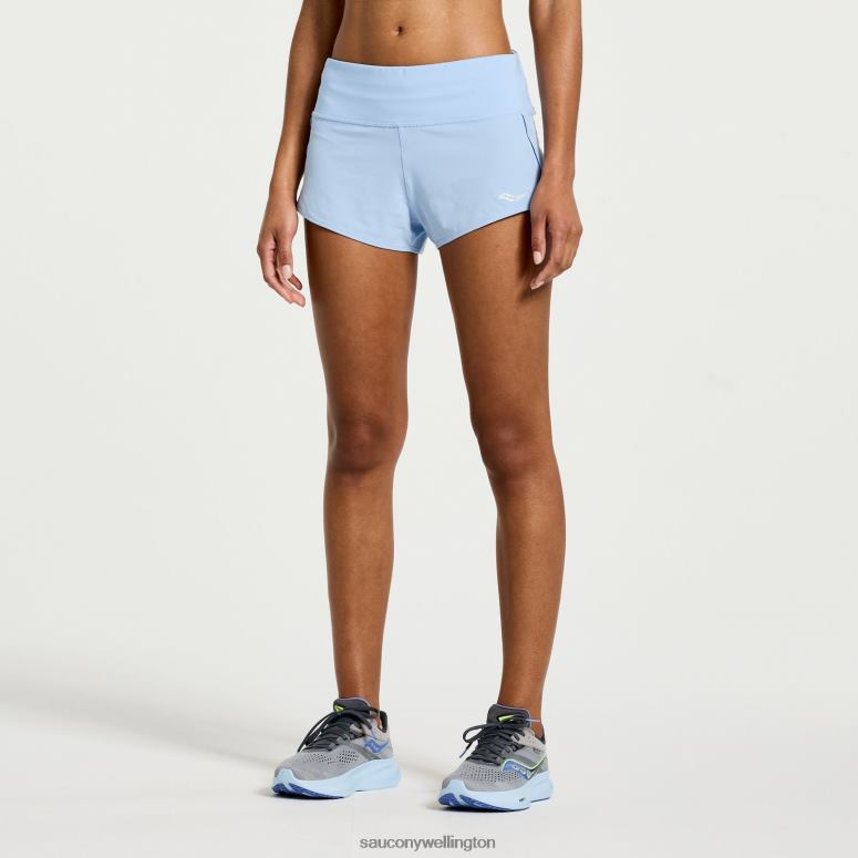 Saucony Women Outpace 2.5 Split Short Ether 0066X836
