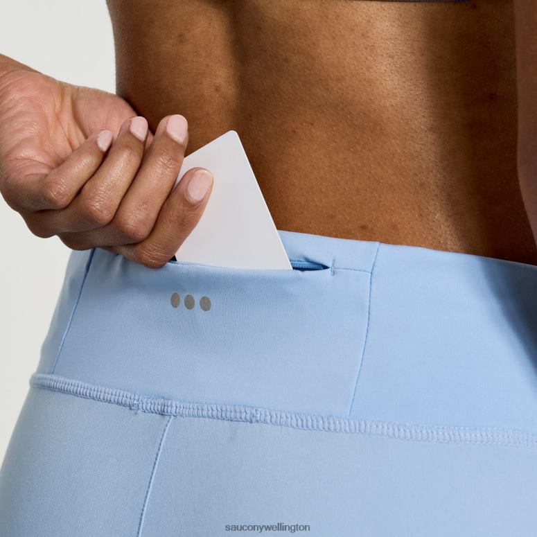 Saucony Women Outpace 2.5 Split Short Ether 0066X836