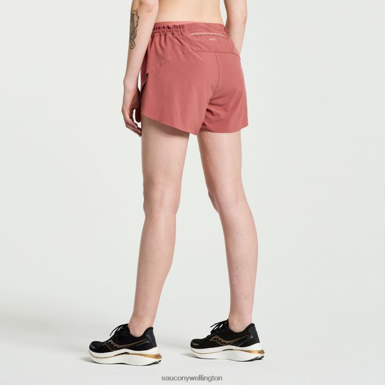 Saucony Women Pinnacle 2.5 Short Apple Butter 0066X844