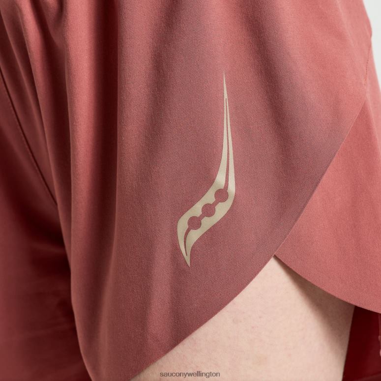 Saucony Women Pinnacle 2.5 Short Apple Butter 0066X844