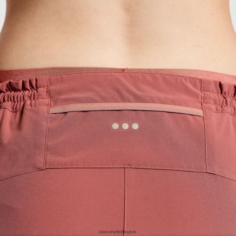 Saucony Women Pinnacle 2.5 Short Apple Butter 0066X844