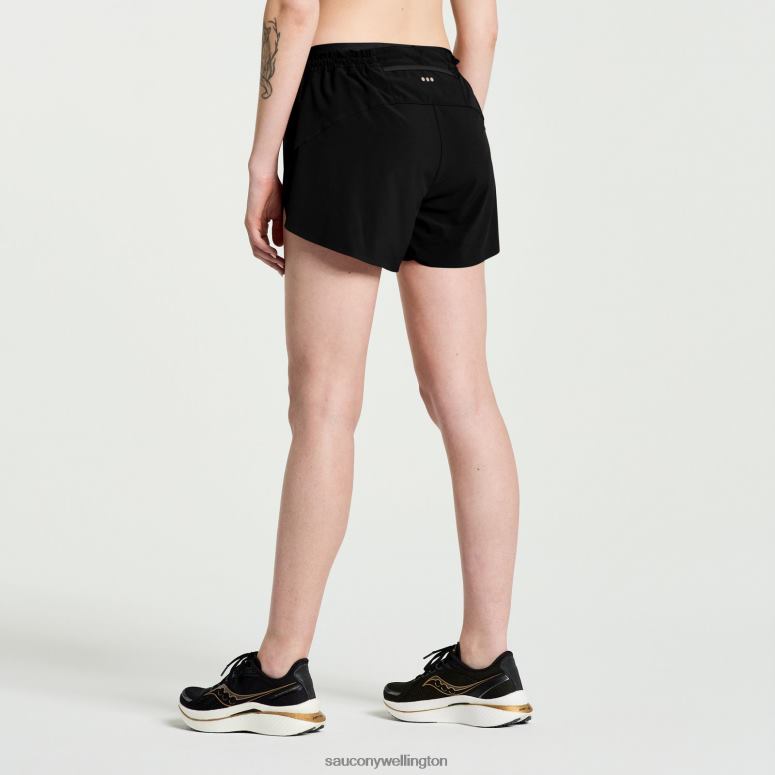 Saucony Women Pinnacle 2.5 Short Black 0066X843