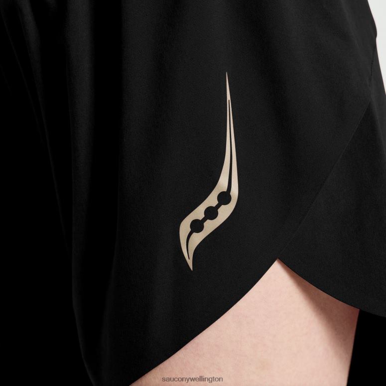 Saucony Women Pinnacle 2.5 Short Black 0066X843