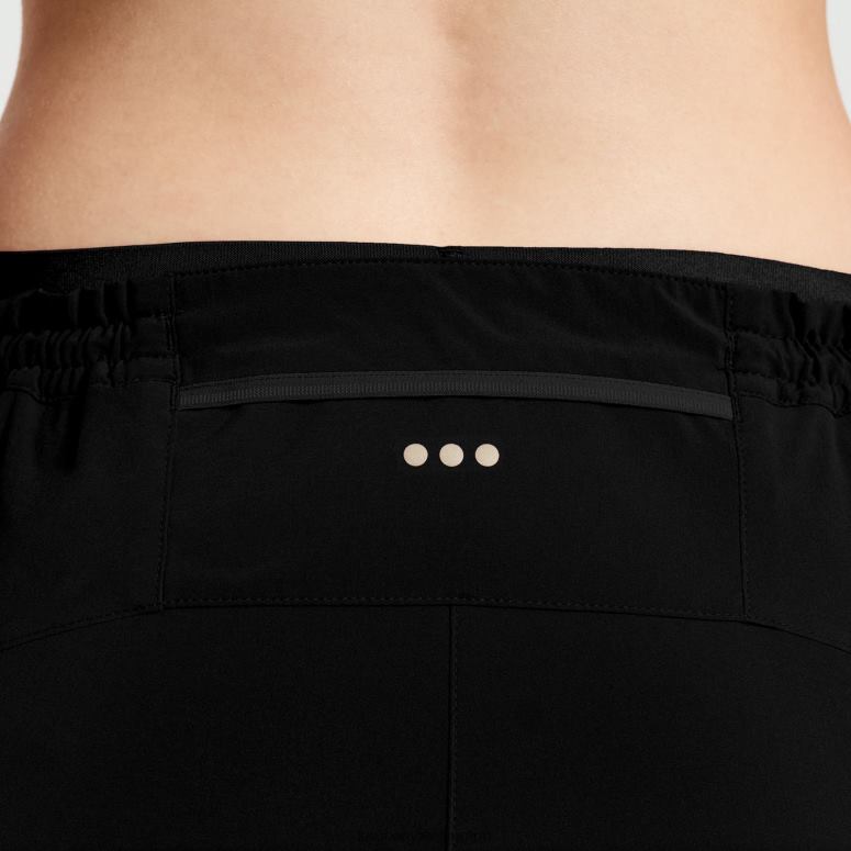 Saucony Women Pinnacle 2.5 Short Black 0066X843