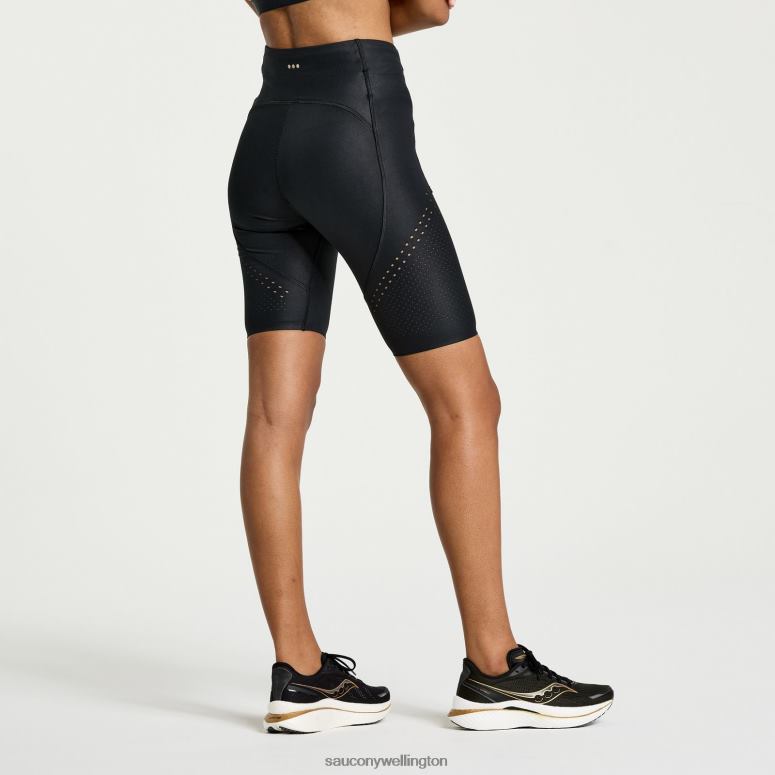 Saucony Women Pinnacle 8 Tight Short Black 0066X846