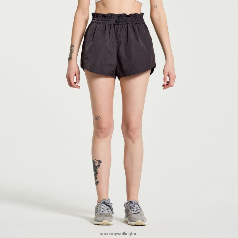 Saucony Women Unwind Short Black 0066X857