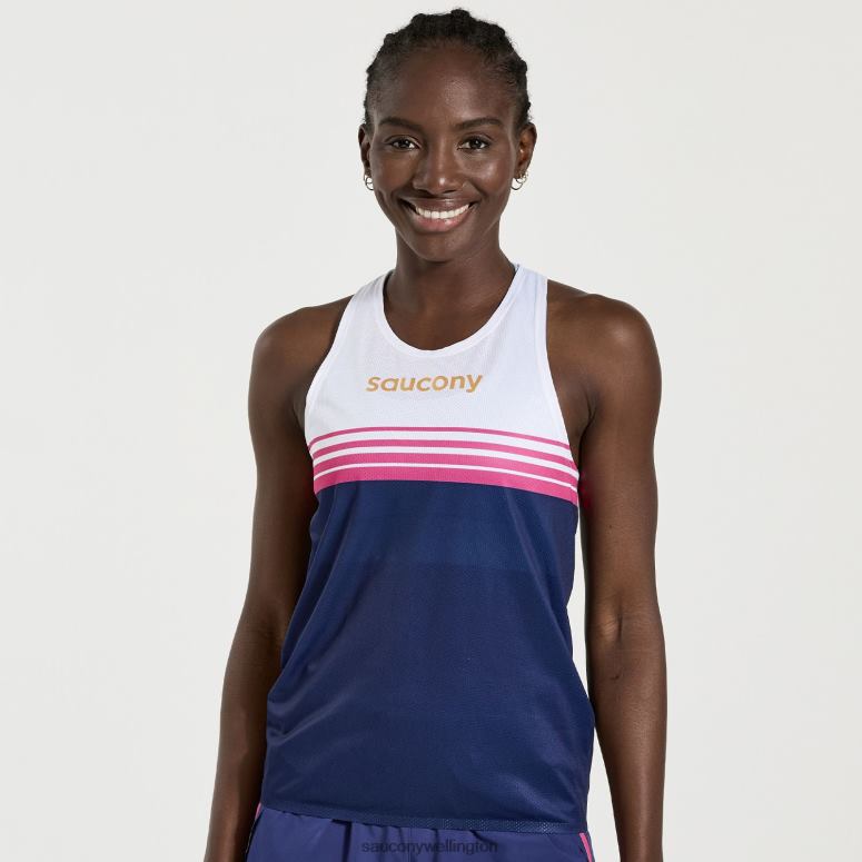 Saucony Women Elite Singlet Sodalite 0066X755