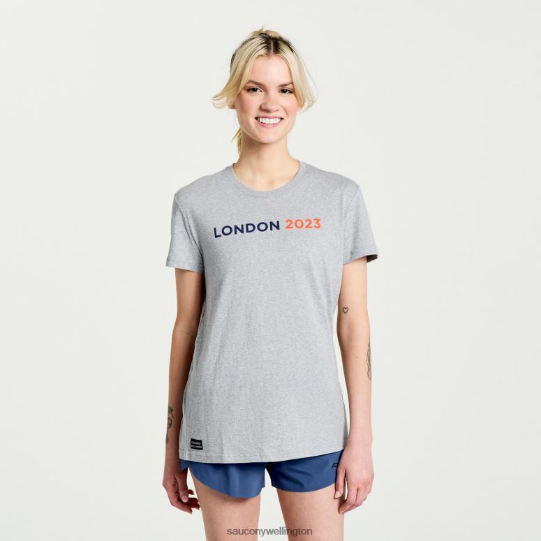Saucony Women London Rested T-Shirt London 2023 0066X774