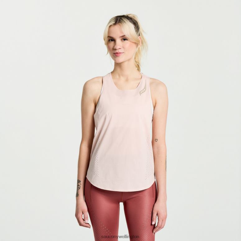 Saucony Women Pinnacle Tank Sepia Rose 0066X725