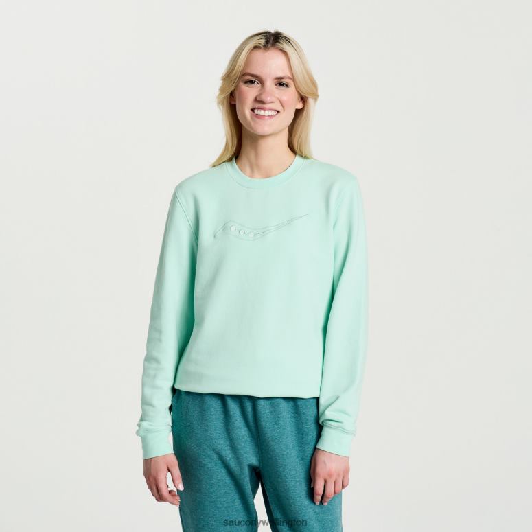 Saucony Women Rested Crewneck Atmos Graphic 0066X777