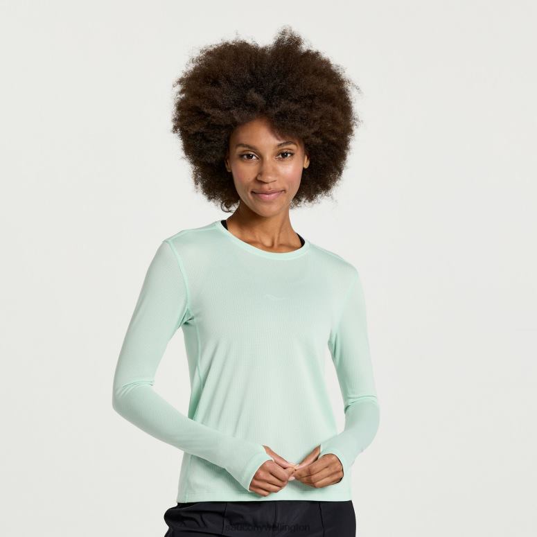Saucony Women Stopwatch Long Sleeve Atmos 0066X742