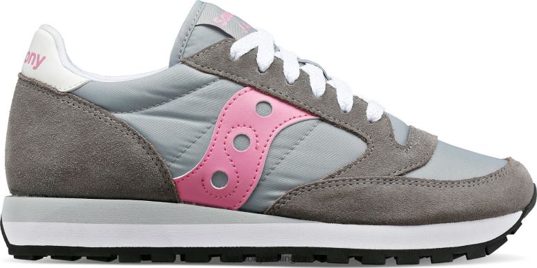 Saucony Women Jazz Original Grey/Pink 0066X695