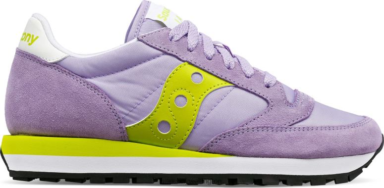 Saucony Women Jazz Original Violet/Lime 0066X699