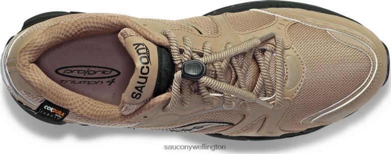 Saucony Women ProGrid Triumph 4 Gorpcore Griege 0066X709