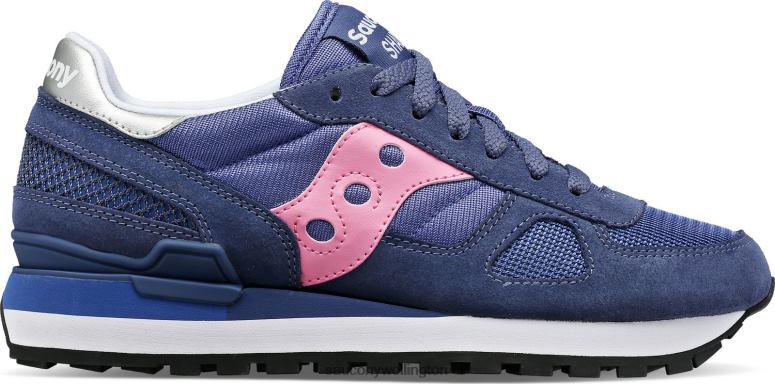 Saucony Women Shadow Original Navy/Pink 0066X678