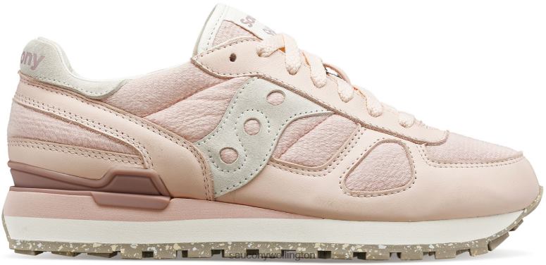 Saucony Women Shadow Original Peach/White 0066X680