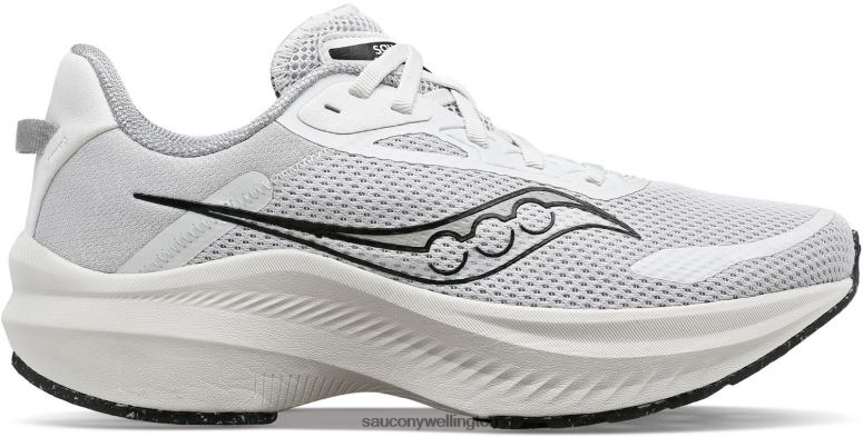 Saucony Women Axon 3 Fog/Black 0066X611