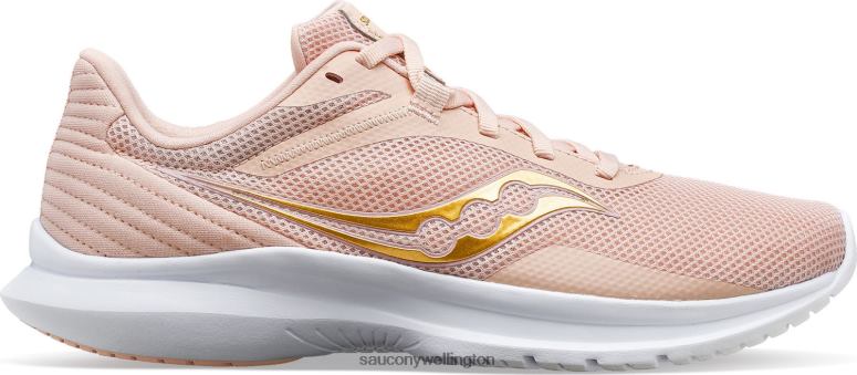 Saucony Women Convergence Peach/Gold 0066X586