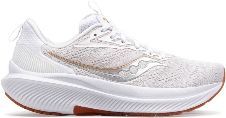 Saucony Women Echelon 9 White/Gum 0066X629